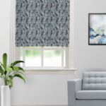 Safari Birds - Aegean Teal Roman Shades
