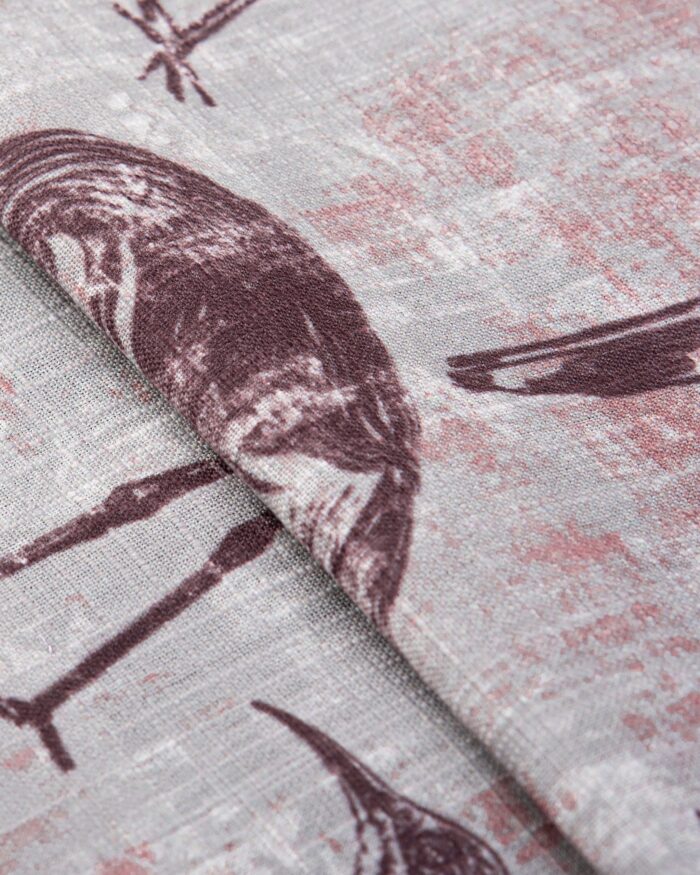 Safari Birds - Plum Roman Shades - Image 2