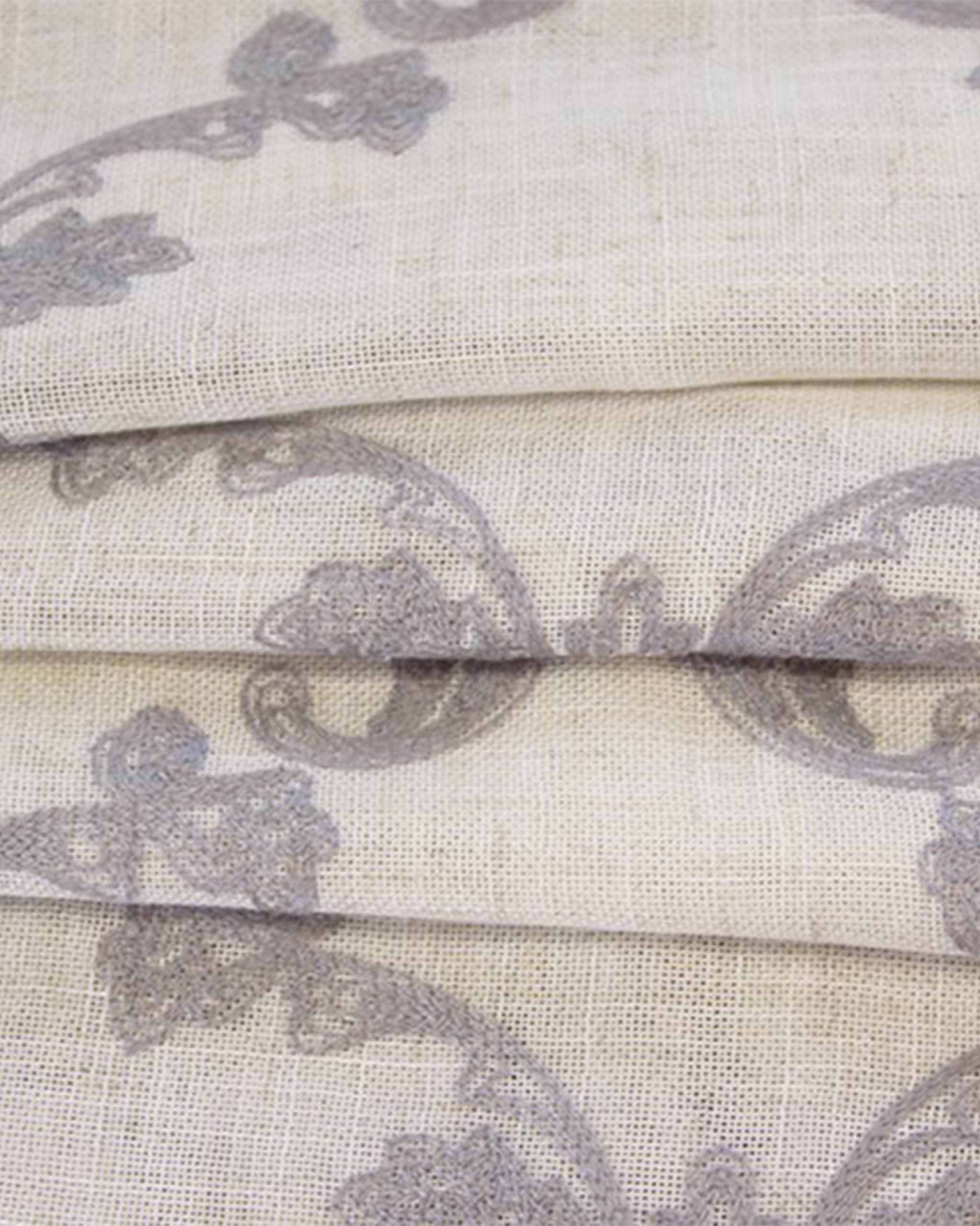 Sameer-Storm-Folded-image-scaled-1.jpg Sameer - Storm Gray Roman Shades - Image 1