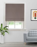 Sand Bubble - Mocha Roman Shades