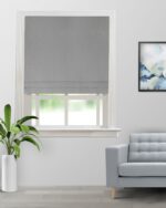 Sand Bubble - Slate Roman Shades