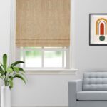 Sand Texture - Gold Roman Shades