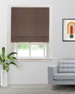 Sand Texture - Mocha Roman Shades