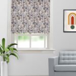 Serene Drapes - Brass Roman Shades
