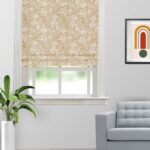 Florist - Butterscotch Roman Shades