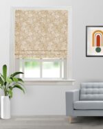 Florist - Butterscotch Roman Shades