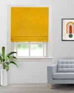 Somera - Butterscotch Roman Shades