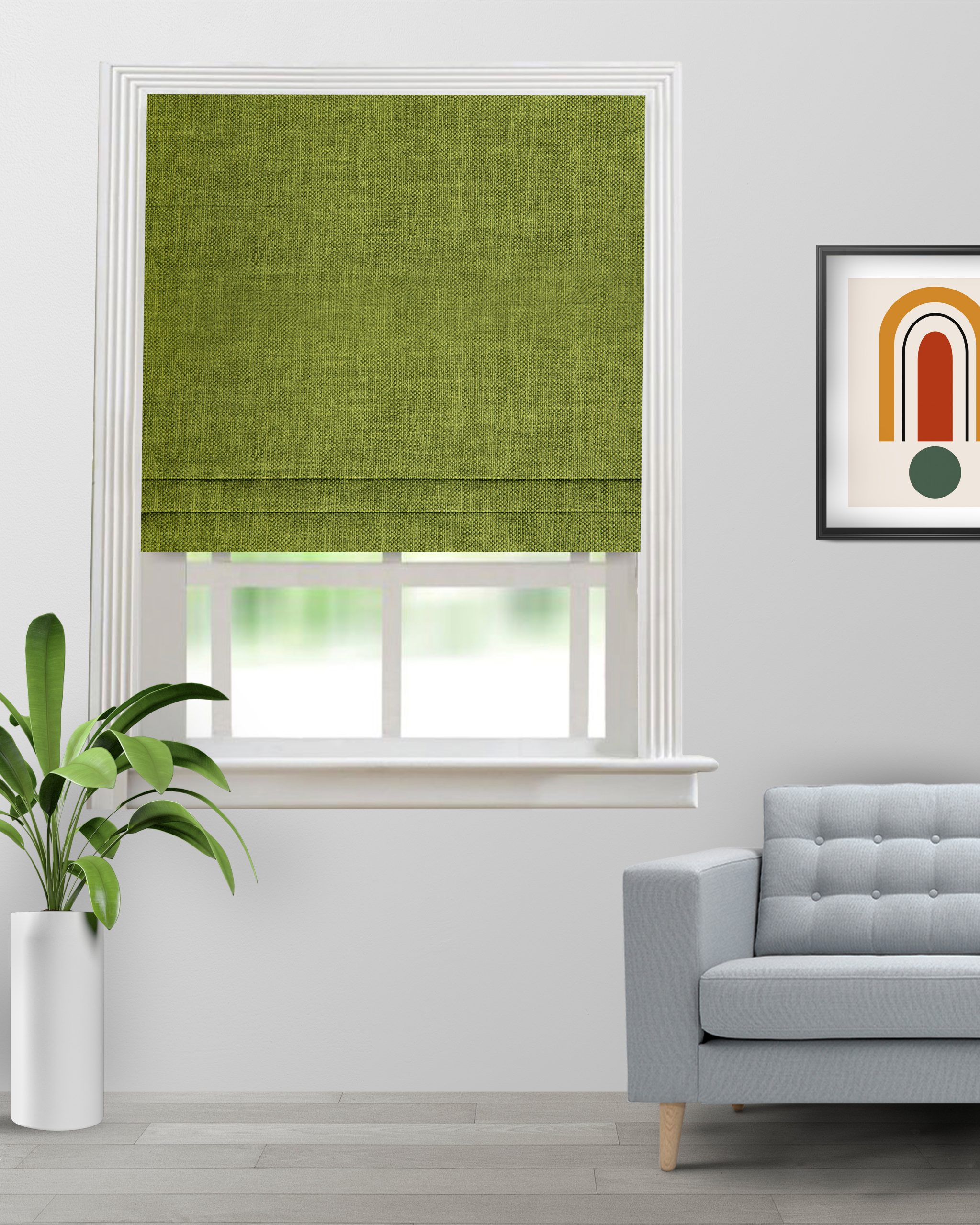 Somera-Grass-Green-Roman-Shade-image-scaled-1.jpg Swizz - Grass Green Roman Shades - Image 1