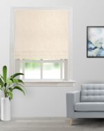 Somera - Polar Bear Roman Shades - Image 3