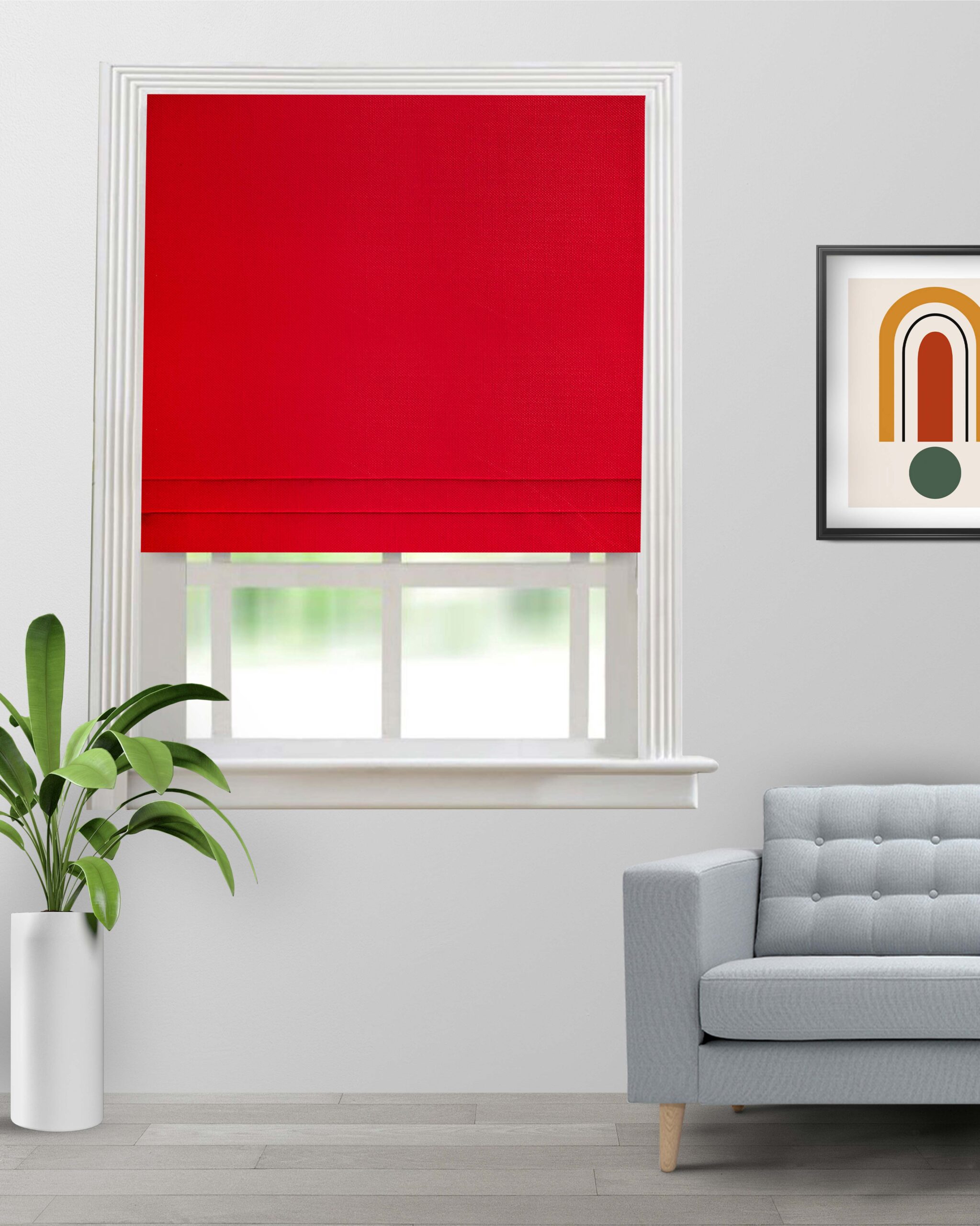 Somera-Red-Apple-Roman-Shade-image-scaled-1.jpg Somera - Red Apple Roman Shades - Image 1