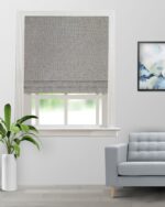 Somera - Smoke Roman Shades