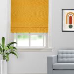 Swizz - Butterscotch Roman Shades