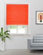 Swizz - Tangerine Roman Shades