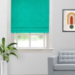 Swizz - Teal Green Roman Shades
