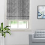 Textured Ambro - Ash Gray Roman Shades