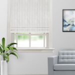Textured Ambro - Dove Roman Shades