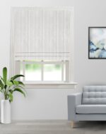 Textured Ambro - Dove Roman Shades