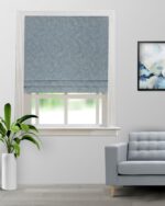 Textures of Italy - Antique Blue Roman Shades