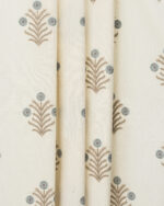 Embroidered Hailee - Blue Sky Roman Shades - Image 2