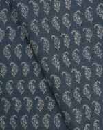 Vintage Paisley - Blue Night  Roman Shades