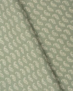 Vintage Paisley - Soft Green Roman Shades - Image 4