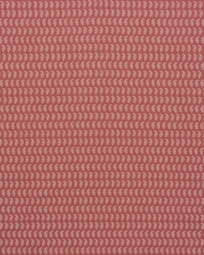 Vintage Paisley - Red Roman Shades - Image 3