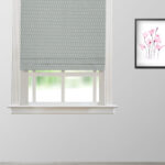 Vintage Paisley - Blue Sky  Roman Shades