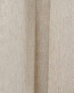 Zara Textured Sheer Ripple Fold Curtains - Natural - Image 2