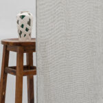 Zara Textured Sheer Ripple Fold Curtains - Silver Gray