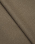 Herringbone Plains - Fossil Coffee Roman Shades - Image 2