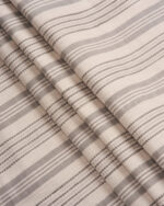 Coastal Stripes - Smoke Roman Shades
