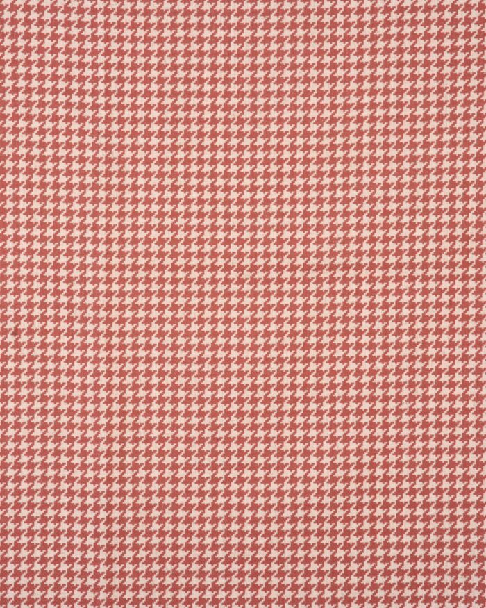 Classic Houndstooth - Tuscan Red Roman Shades - Image 2