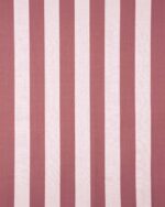 Vintage Linen Stripes - Misty Rose Roman Shades - Image 3