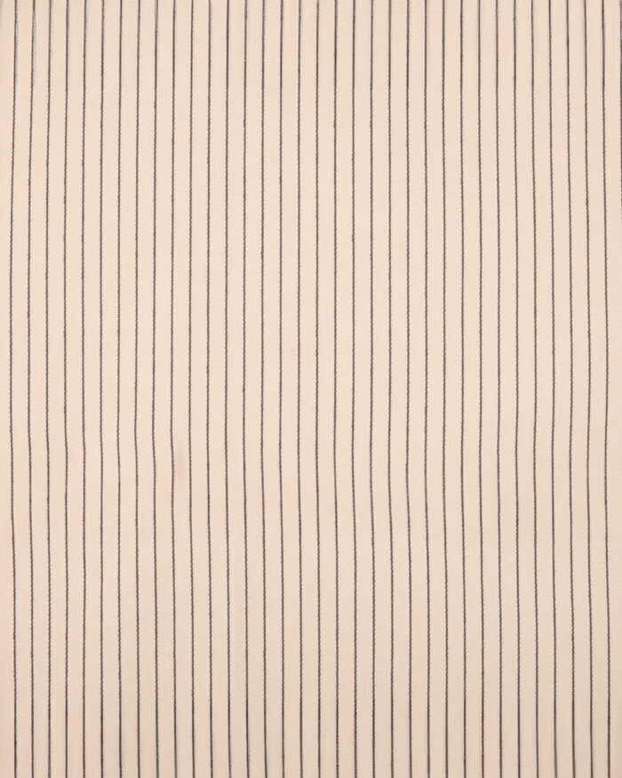 Lincoln Stripes - Graphite Roman Shades - Image 2