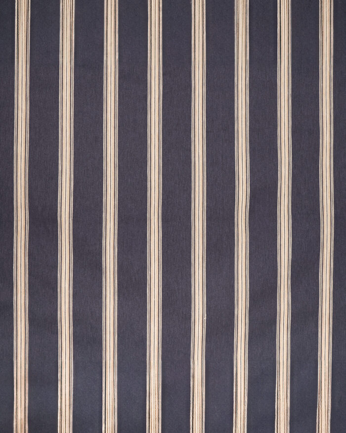 Country Stripes - Midnight Roman Shades - Image 3