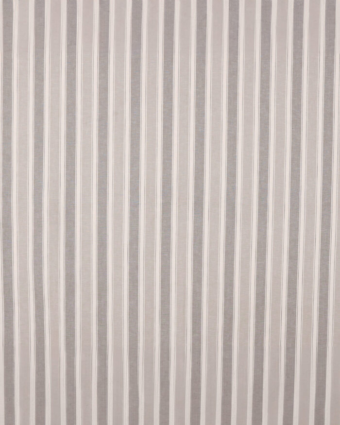 French Stripes - Witney Gray  Roman Shades - Image 3