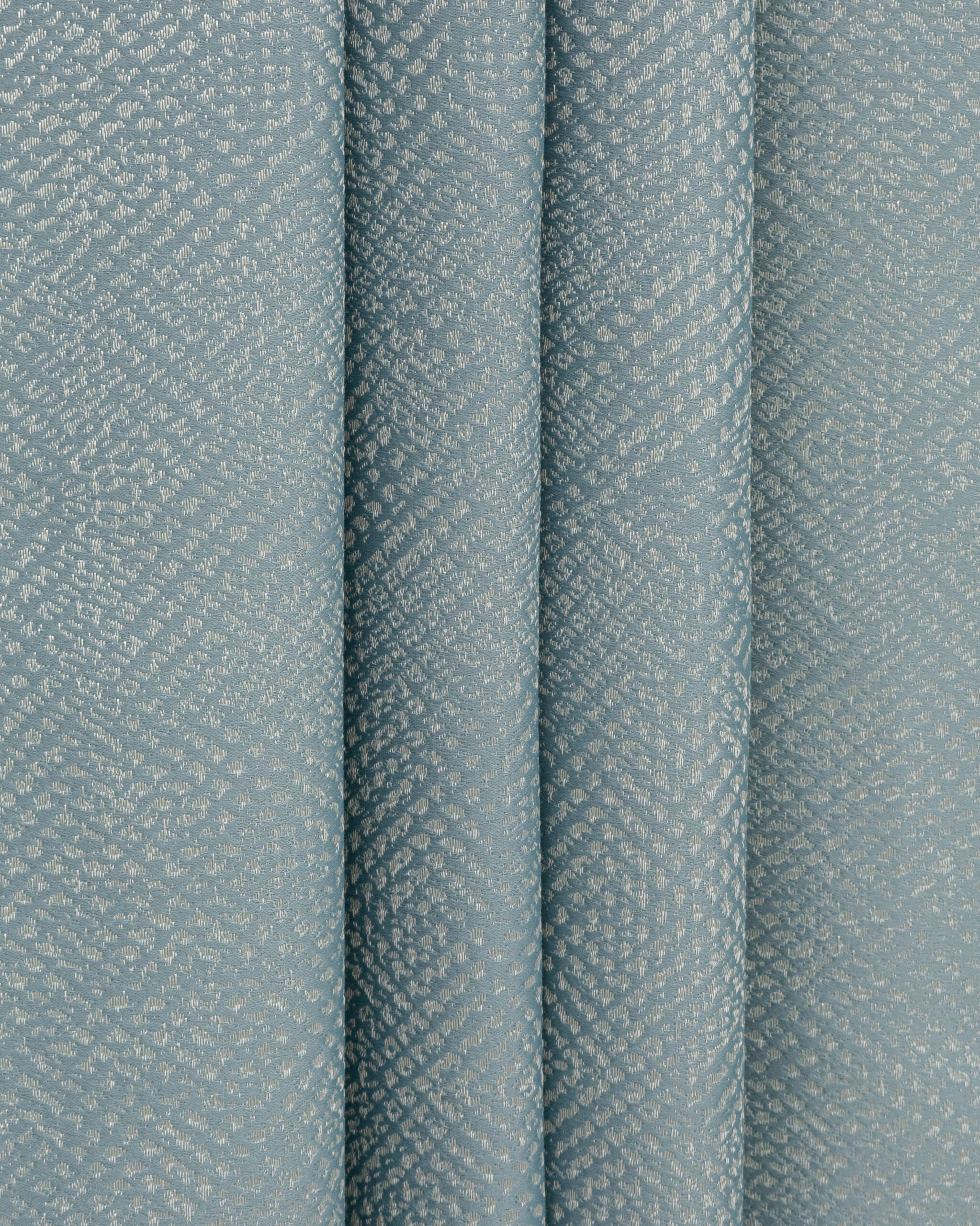 Cypress - Dusty Blue Vertical Fold Cypress - Dusty Blue Ripple Fold Curtains - Image 1