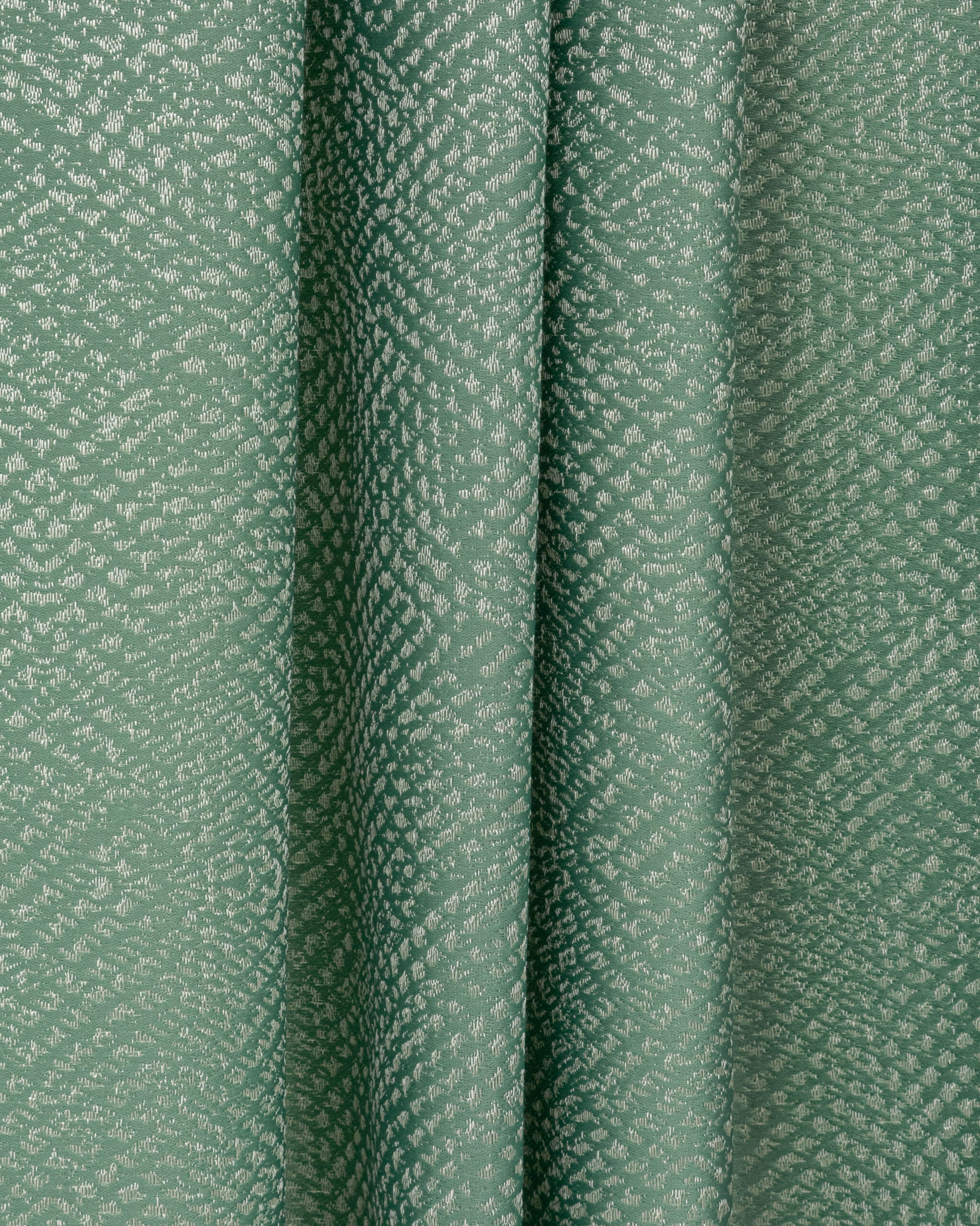 Cypress- Seafoam Vertical Fold Cypress - Seafoam Ripple Fold Curtains - Image 1