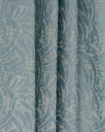 Siesta - Dusty Blue Ripple Fold Curtains