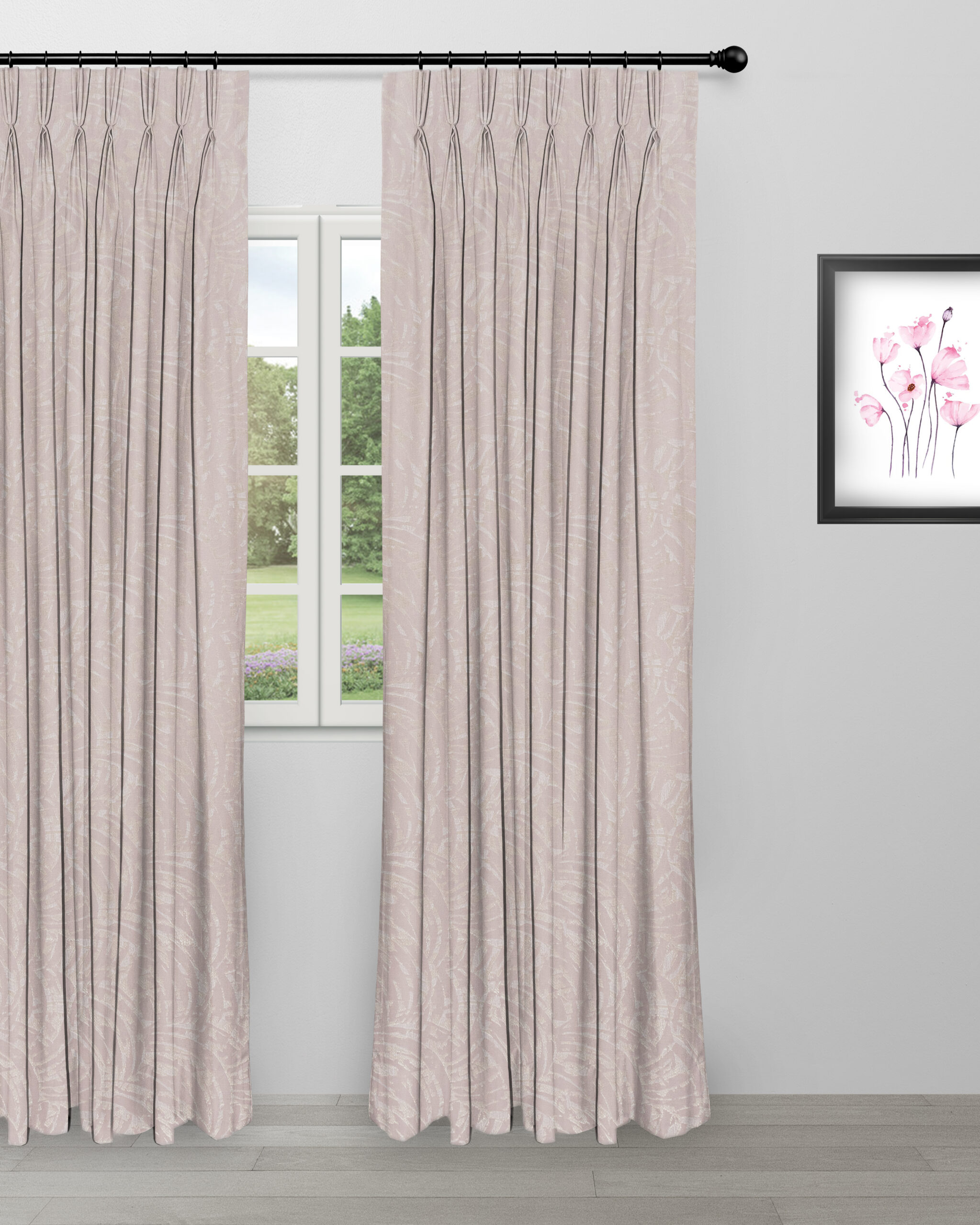 Siesta- Lilac Curtain Siesta - Lilac Custom Curtains - Image 1