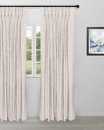 Siesta - Powder Pink Custom Curtains