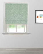 Siesta - Seafoam Roman Shades