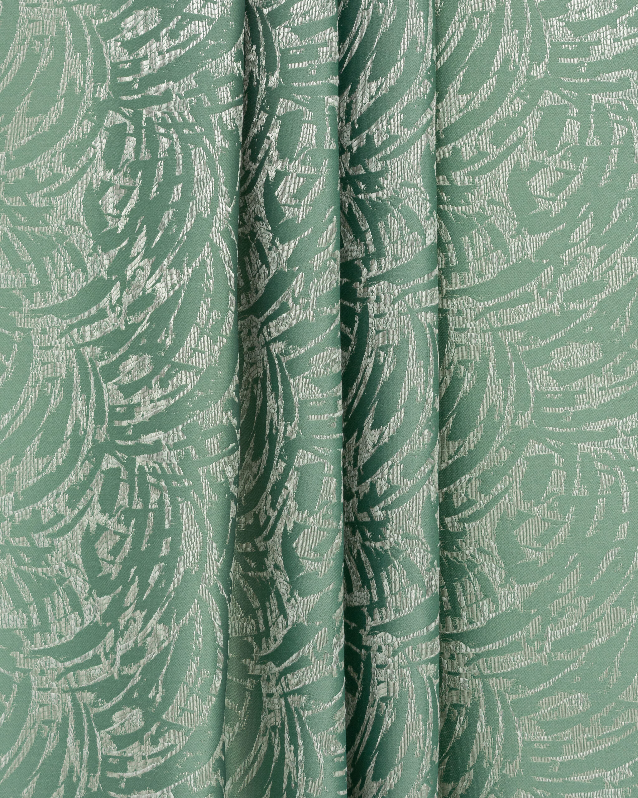Siesta - Seafoam Vertical Fold Siesta - Seafoam Ripple Fold Curtains - Image 1