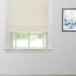 Swiss Dotted - Cream Roman Shades