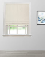 Swiss Dotted - Cream Roman Shades