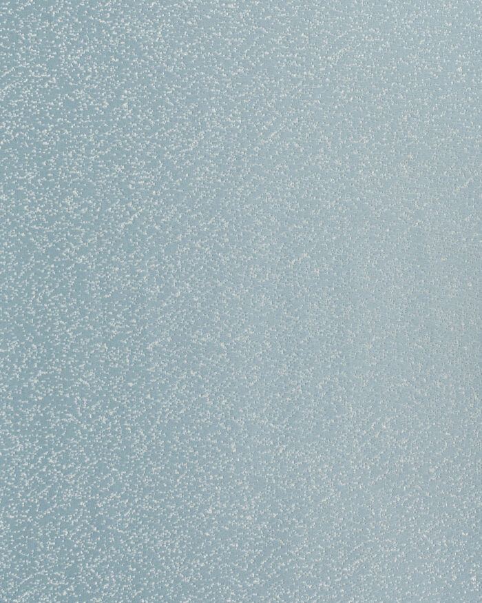 Swiss Dotted - Dusty Blue Ripple Fold Curtains - Image 3