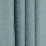 Swiss Dotted - Dusty Blue Ripple Fold Curtains