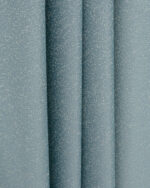 Swiss Dotted - Dusty Blue Ripple Fold Curtains