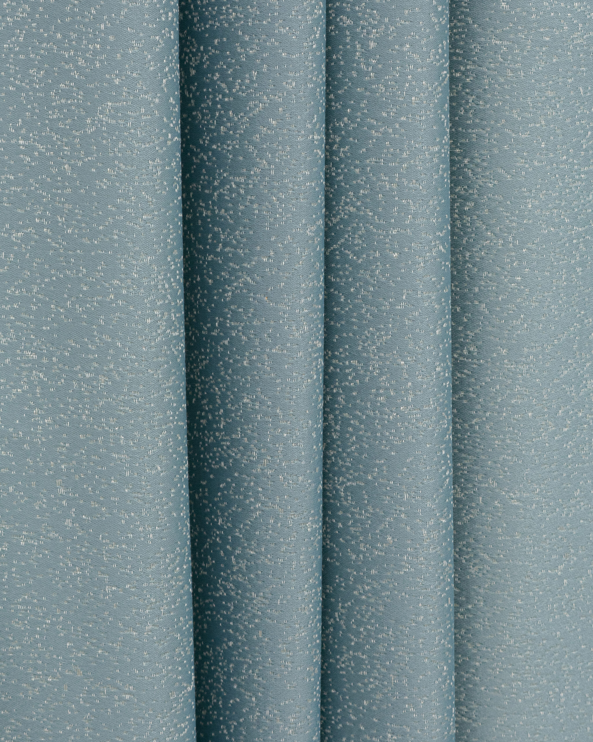 Swiss Dotted - Dusty Blue Vertical Fold Swiss Dotted - Dusty Blue Ripple Fold Curtains - Image 1