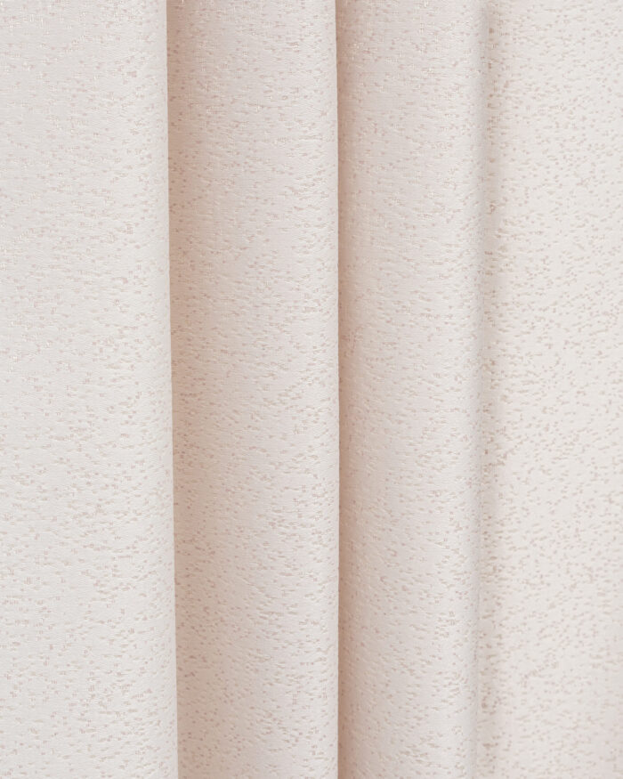 Swiss Dotted - Powder Pink Custom Curtains - Image 2